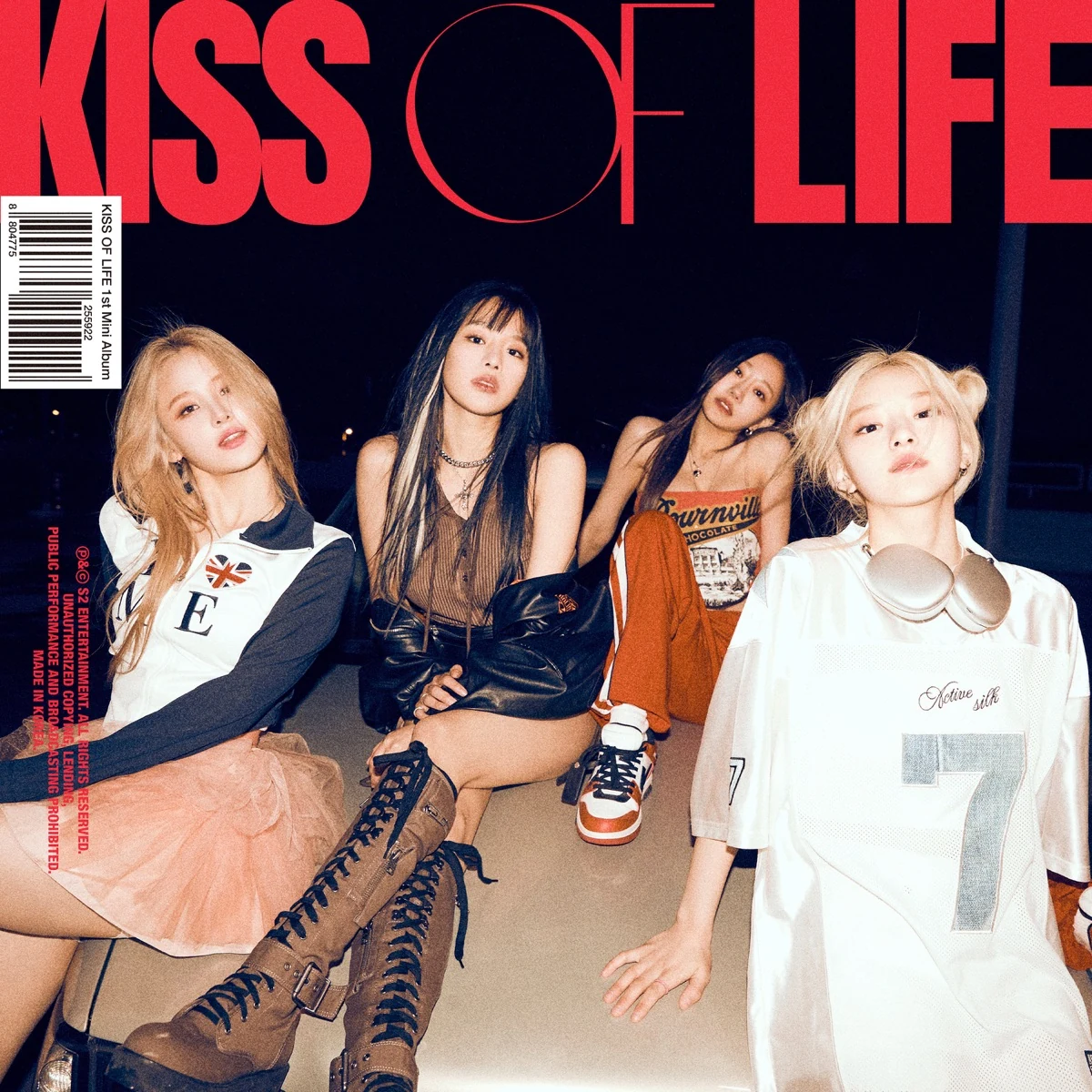 KISS OF LIFE 出道迷你专辑封面